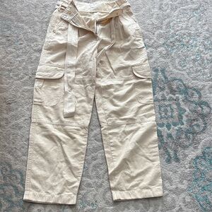 Wilfred Cream Cargo Pants